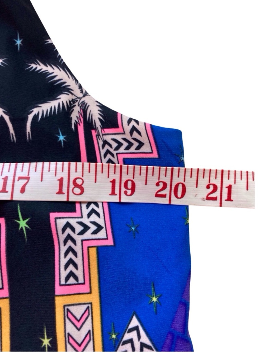 Mara Hoffman Egyptian Pyramid Palm Print designer Dress summer Size L NWOT - Picture 4 of 11